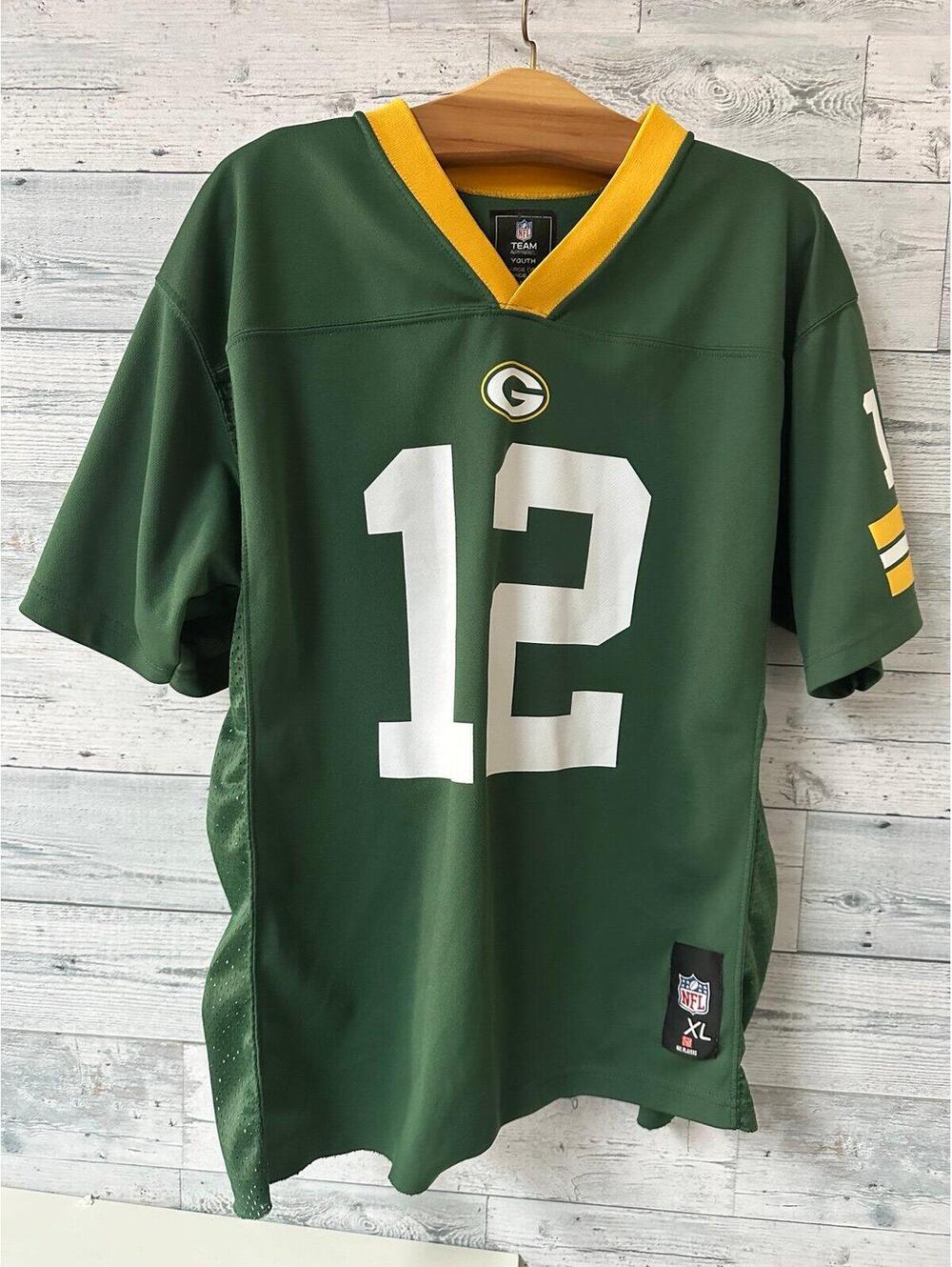 Green Bay Youth Aaron Rodger’s Jersey Size XL 18/20